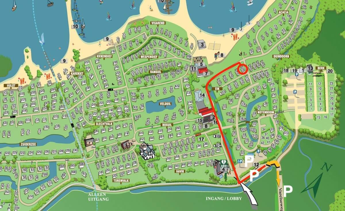 Eik5.nl-Route-op-het-park