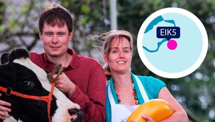 Nabij vakantiehuis Eik5 aan het Veluwemeer is er een kaasboerderij.